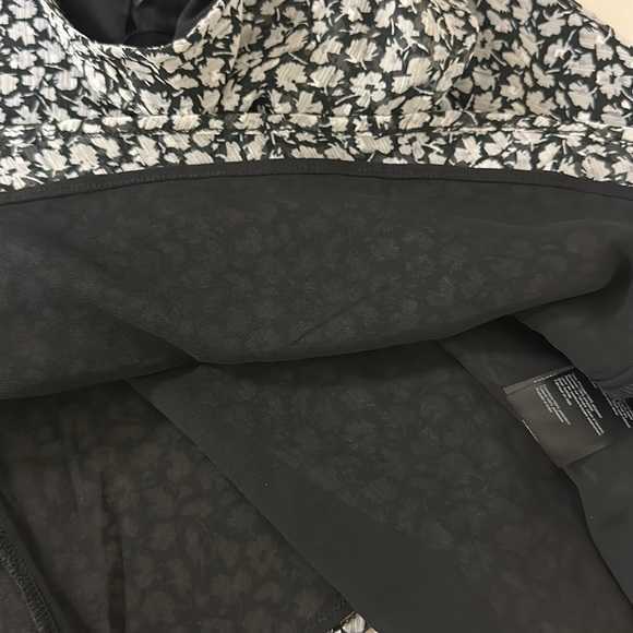 🔥🔥🔥NEW All Saints Ivey Floral Split Sleeve Mini Dress - Picture 12 of 13